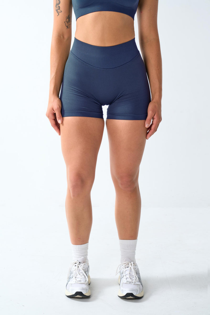 Coreform V2 Seamless Sculpting Shorts - Aegis Blue view 2