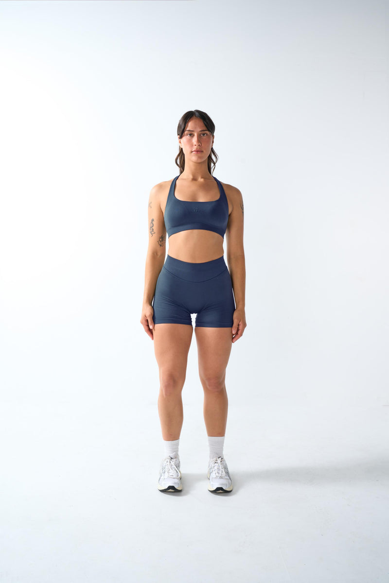 Coreform V2 Seamless Sculpting Shorts - Aegis Blue view 4