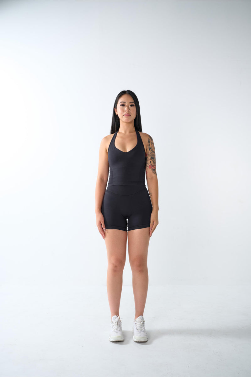 Coreform V2 Seamless Sculpting Shorts - Shadow Black view 5