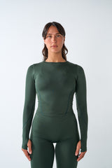 Formline Long Sleeve - Slate Olive