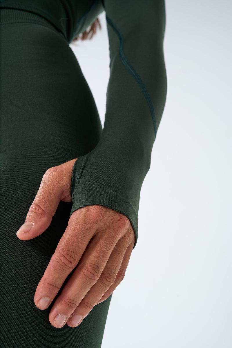 Formline Long Sleeve - Slate Olive view 2
