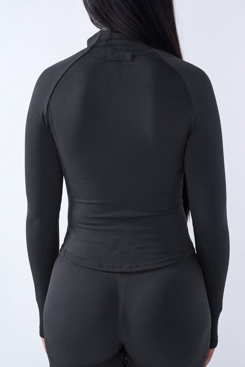 Frame Jacket - Shadow Black view 4