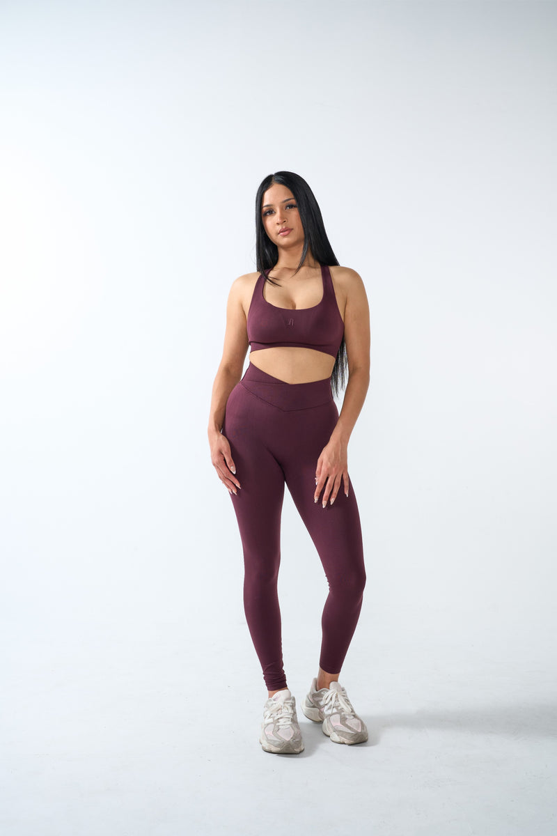 Reign Bra - Obsidian Plum view 4