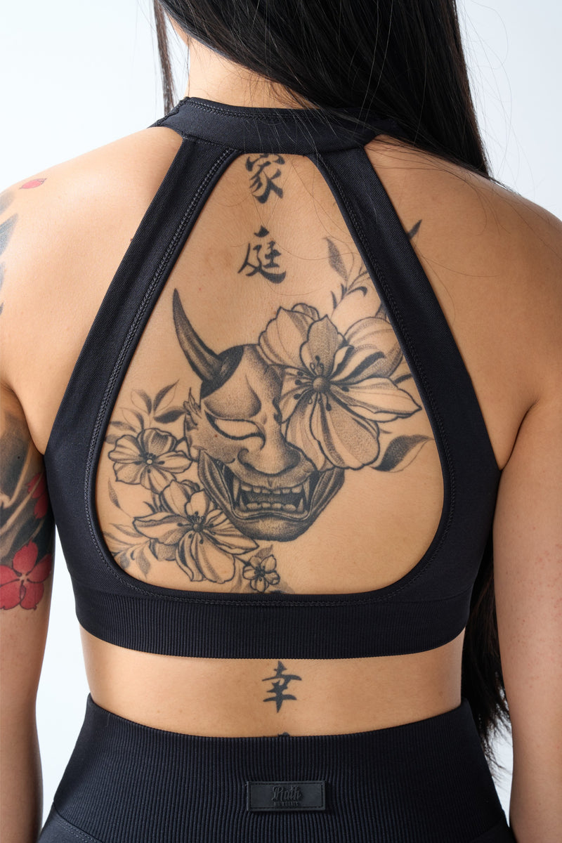 Reign Bra - Shadow Black view 2