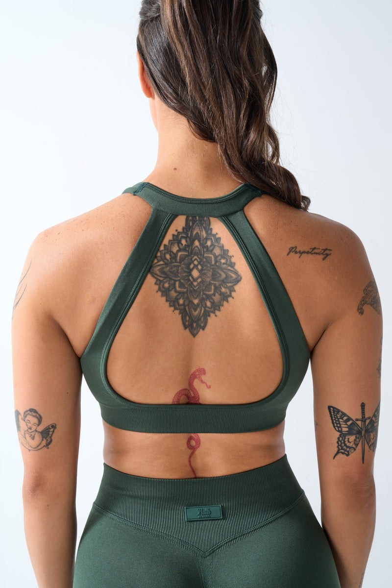 Reign Bra - Slate Olive view 2