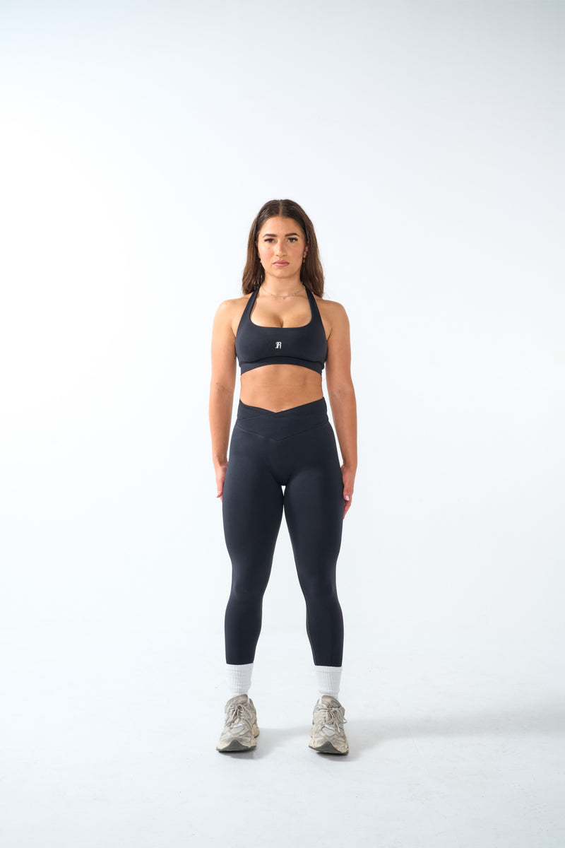 Vanta Seamless Legging - Shadow Black view 2